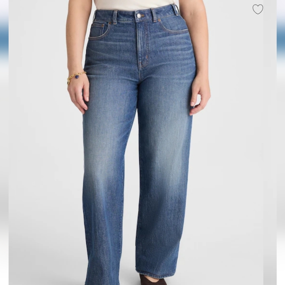 Madewell The Perfrct Vintage Wide-leg Jean - Harvey Wash + Comfort Stretch - Picture 2 of 9